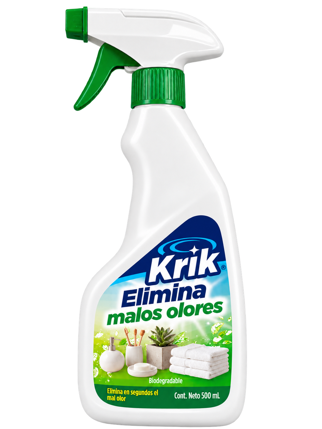 Krik Elimina Malos Olores líquido